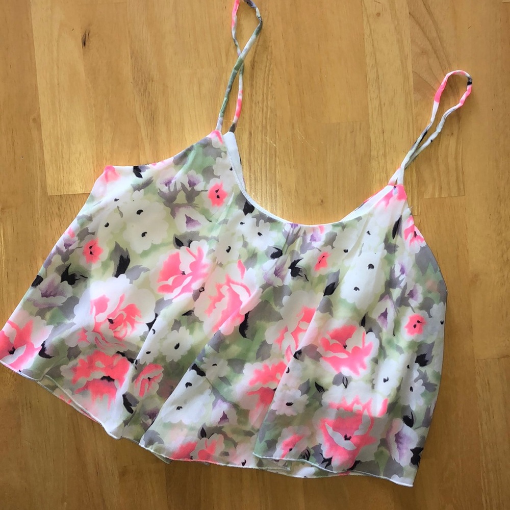 Floral Crop Top